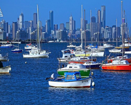 Melbourne Southbank dining and leisure view